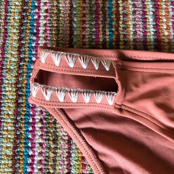 Orange Bathing Suit Bottom - Picture 2 of 4